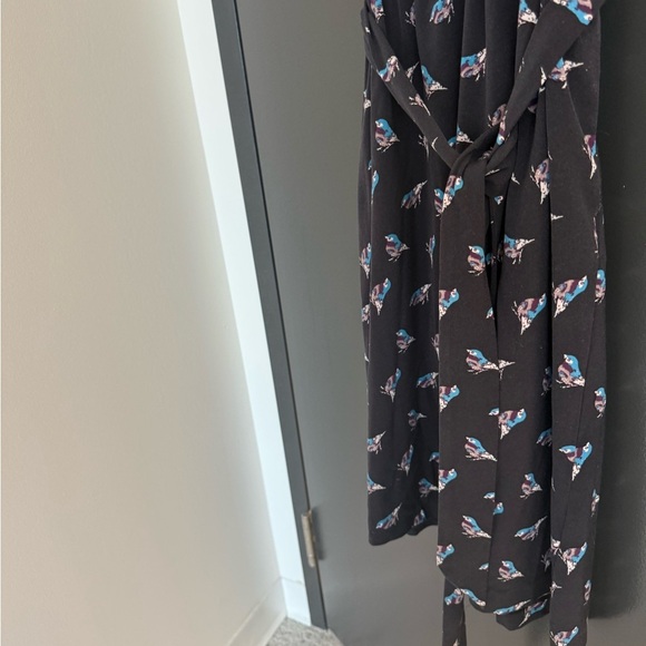 Karen Walker HI THERE (Anthropologie) size 6 EUC Dress with Blue Floral Design - Picture 8 of 14